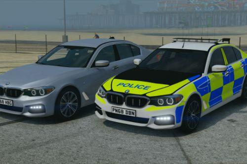 Police BMW 540i xDrive Marked & Unmarked (ELS Pack) [Replace | ELS]